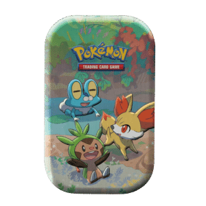 Pokemon TCG: Celebrations Mini Tin - Chespin, Fennekin & Froakie