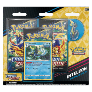 Pokemon TCG: Crown Zenith Pin Collection - Inteleon