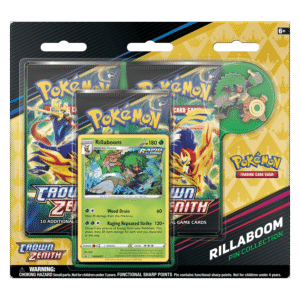 Pokemon TCG: Crown Zenith Pin Collection - Rillaboom