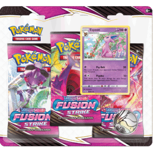Pokemon TCG: Fusion Strike 3-Pack Blister - Espeon