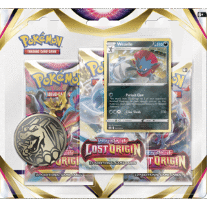 Pokemon TCG: Lost Origin 3-Pack Blister - Weavile