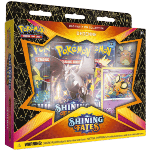 Pokemon TCG: Shining Fates Mad Party Pin Collection Box - Dedenne
