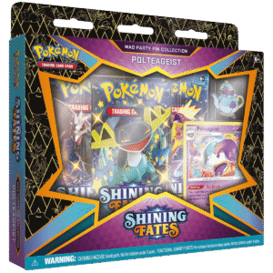 Pokemon TCG: Shining Fates Mad Party Pin Collection Box - Polteageist